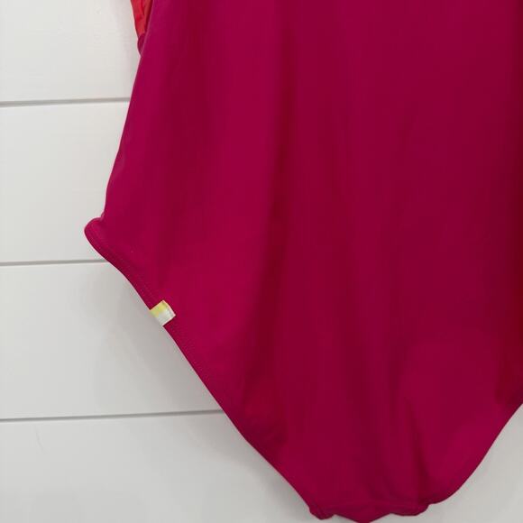 Women’s Summer salt The Ruffle Oasis Summer Berry & Spritz One Piece Swimsuit 12 - Picture 5 of 8